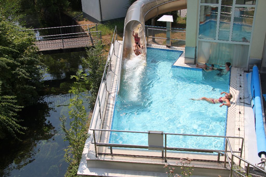 Wasserrutsche im Juramar