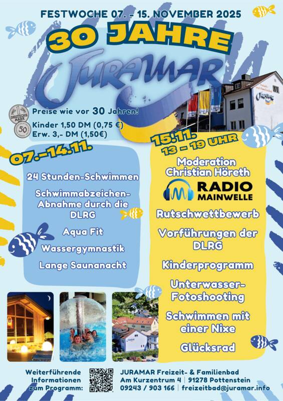 30 Jahre Juramar - Flyer