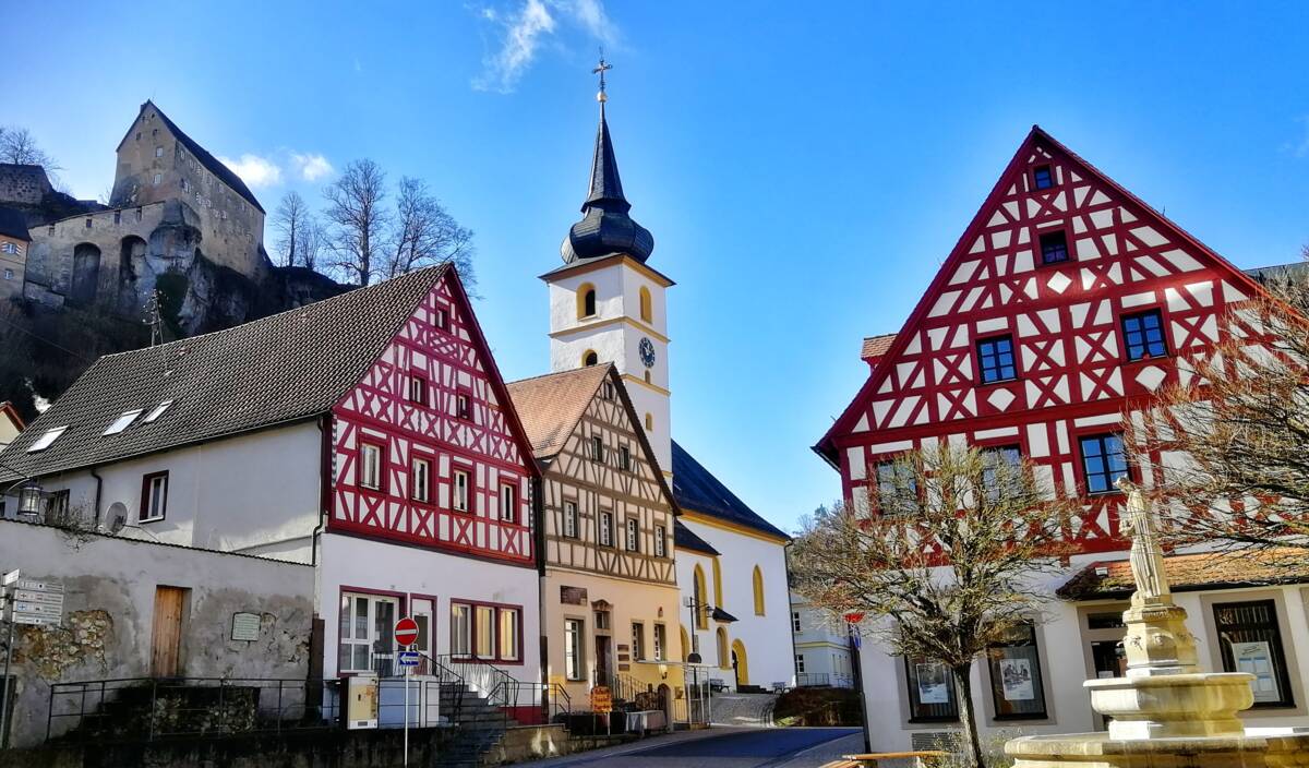 Pottenstein Marktplatz